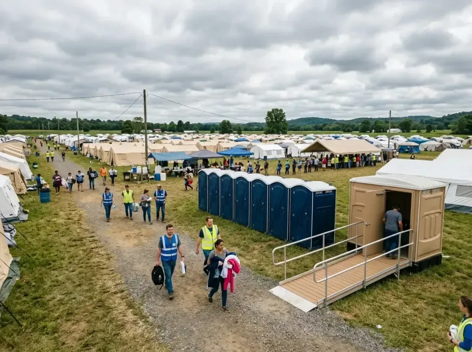 disaster-relief-camp-restrooms-010 — frequently asked questions, Dumpster & Portable Bathrooms Rental in Harris Hill, NY